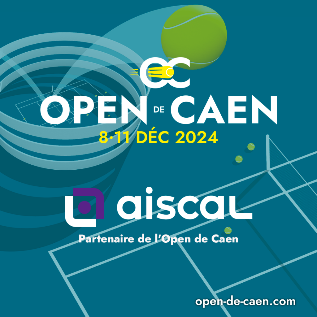 Aiscal partenaire de l'Open de Caen pour la seconde année consécutive.